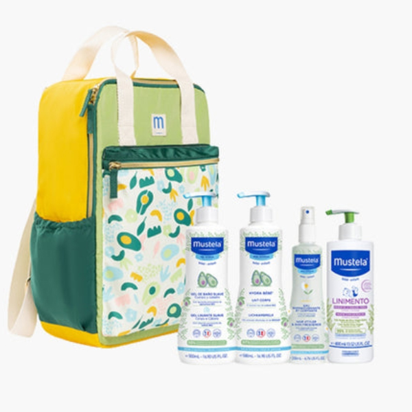MUSTELA MOCHILA FAMILY ADVENTURES PASTEL