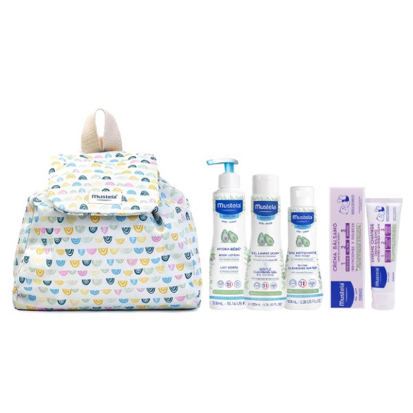 MUSTELA MOCHILA LITTLE MOMENTS ARCO IRIS