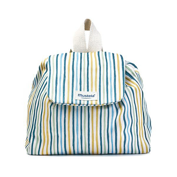 MUSTELA MOCHILA Little Moments Rayas