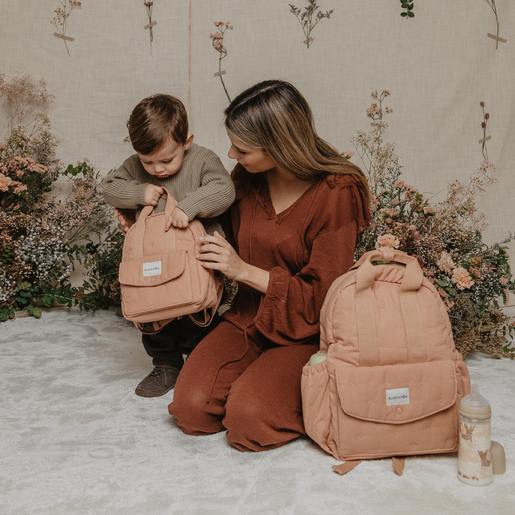 SUAVINEX MOCHILA MATERNIDAD ROSA