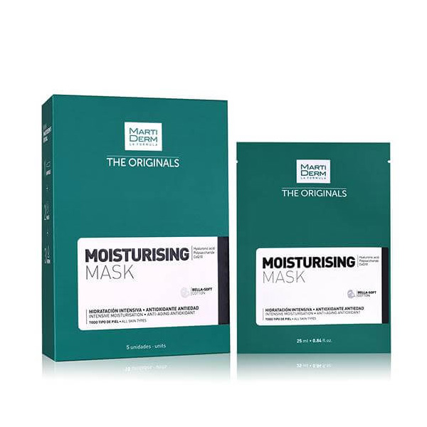 MARTIDERM Moisturising Mask - Mascarilla antiarrugas (25ML X 10UDS)