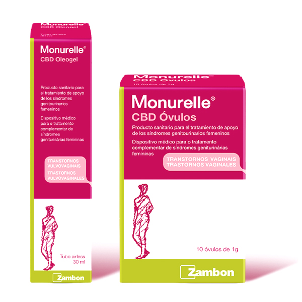 ZAMBON MONURELLE CBD OVULOS VAGINALES (10 UNIDADES)