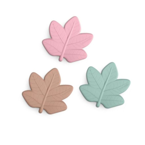 SUAVINEX MORDEDOR SILICONA HOJA BOSQUE