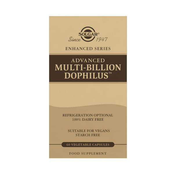 SOLGAR Multi-Billion Dophilus Avanzado (60CAPS. VEGETALES)