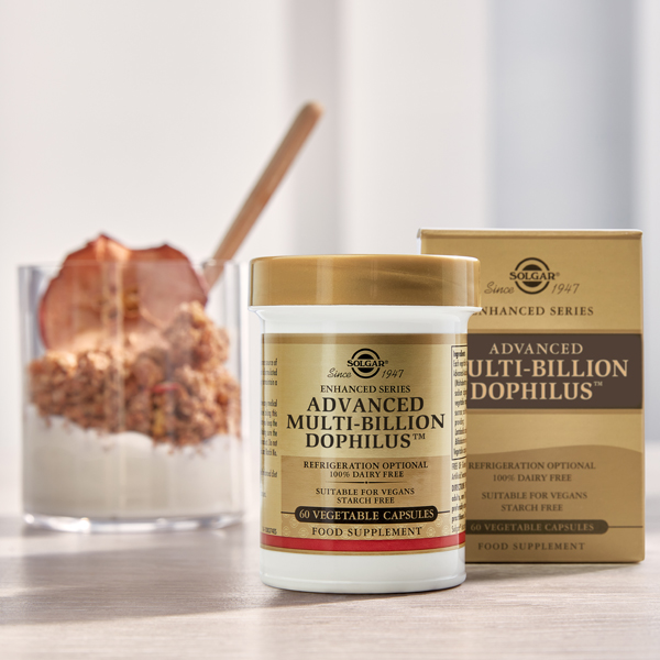 SOLGAR Multi-Billion Dophilus Avanzado (60CAPS. VEGETALES)