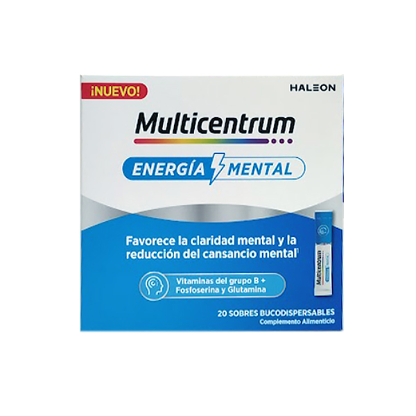 HALEON MULTICENTRUM ENERGIA MENTAL (20 SOBRES BUCODISPENSABLES)