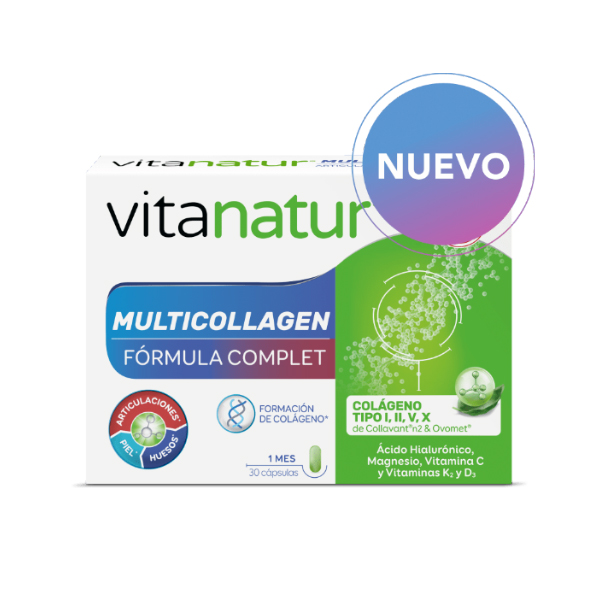 VITANATUR MULTICOLLAGEN 4 tipos de colágeno (30 CÁPSULAS)
