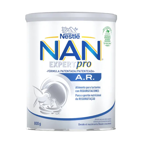 NESTLÉ NAN A.R. EXPERT LECHE INICIO ANTI-REGURGITACIÓN (800g)