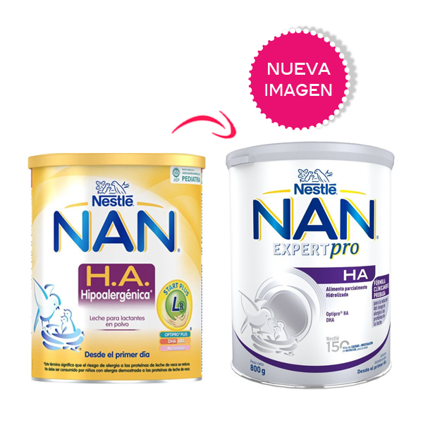 NESTLÉ NAN H.A. HIPOALERGÉNICA  (800g)