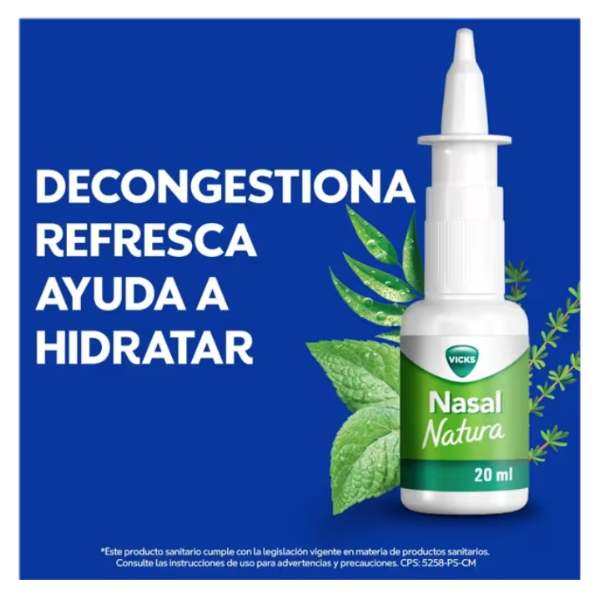 VICKS NASAL NATURA SPRAY (20ML)