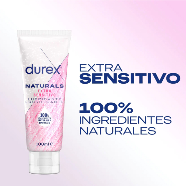 DUREX NATURALS INTIMO GEL EXTRA SENSITIVO 100% natural (100ML)