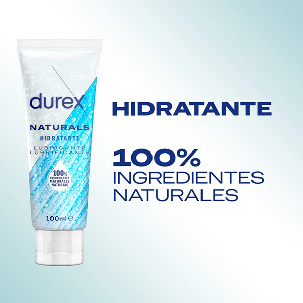 DUREX NATURALS LUBRICANTE HIDRATANTE 100% NATURAL (100ml)