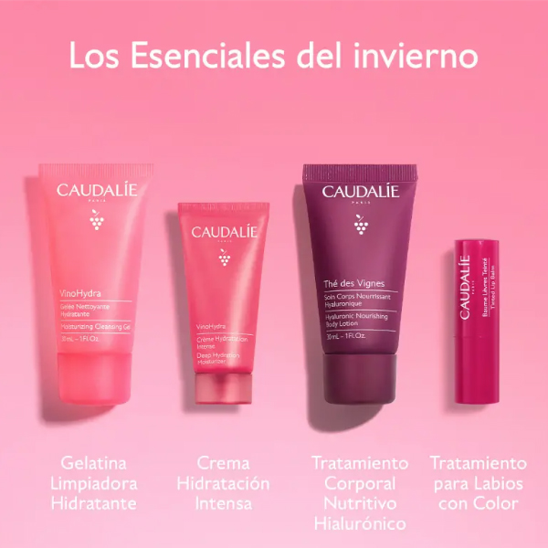 CAUDALIE NECESER DE INVIERNO (4 PRODUCTOS)