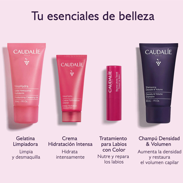 CAUDALIE NECESER DE INVIERNO ESENCIALES (4 PRODUCTOS)