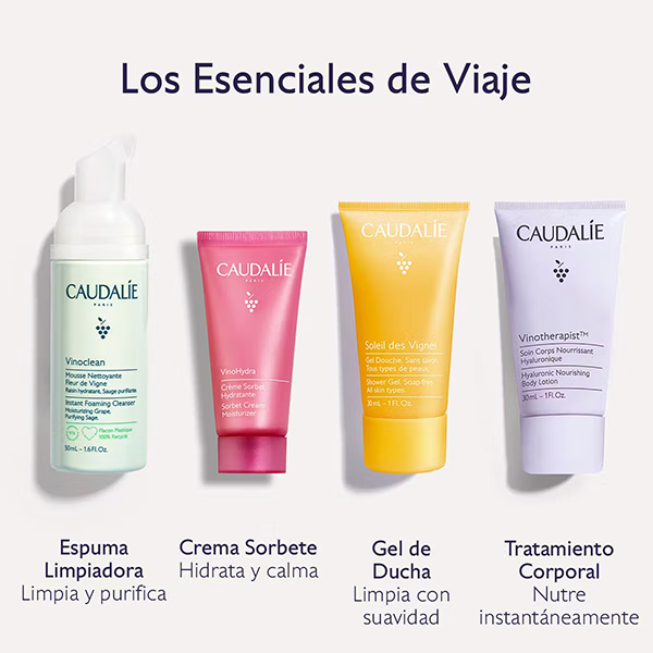 CAUDALIE NECESER VERANO ED.LIMITADA TALLAS TAMAÑO VIAJE