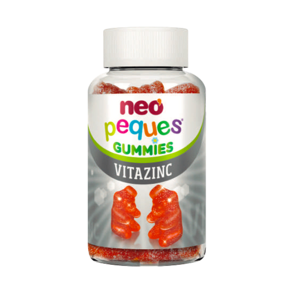 NEOVITAL HEALTH NEOPEQUES Gummies VITAZINC SABOR FRESA (30 GUMMIES)   