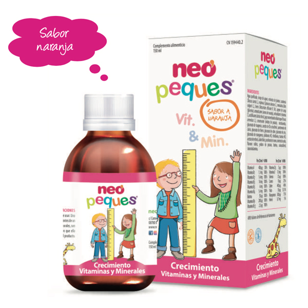 NEOVITAL HEALTH NEOPEQUES CRECIMIENTO VIT. Y MINERALES (150ml)