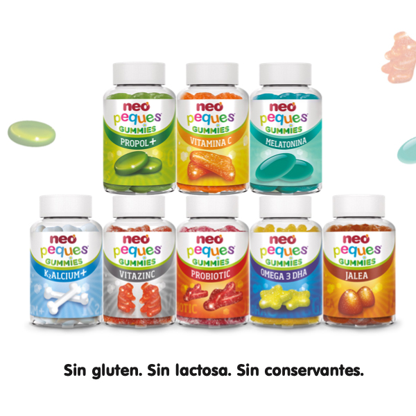 NEOVITAL HEALTH NEOPEQUES GUMMIES MELATONINA SABOR MORA (30 GUMMIES)