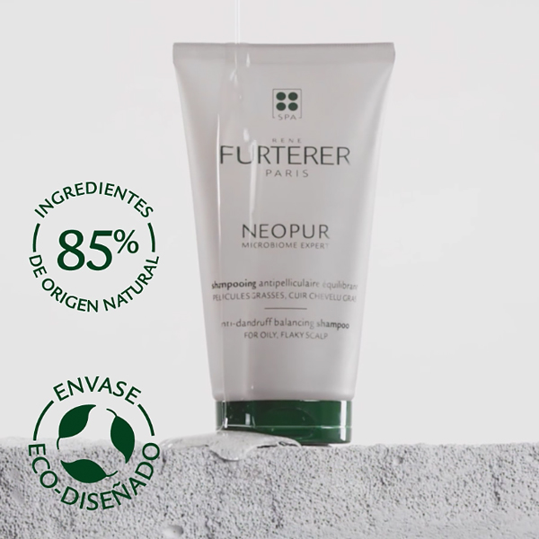 RENÉ FURTERER NEOPUR Champú equilibrante anticaspa para cuero cabelludo graso y descamado (150ml)