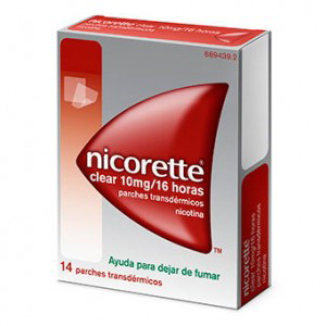 NICORETTE CLEAR 10mg/16 HORAS (14 Parches Transdérmicos)