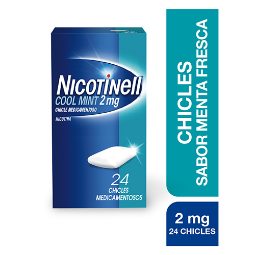 GSK - NICOTINELL NICOTINELL COOL MINT 2mg (24 chicles)