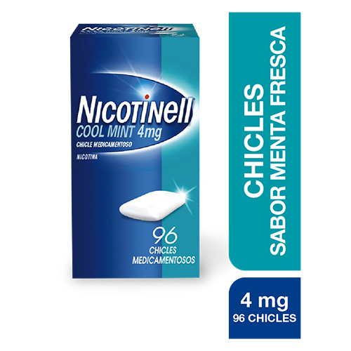 Comprar GSK - NICOTINELL NICOTINELL COOL MINT 4mg (96 chicles) a