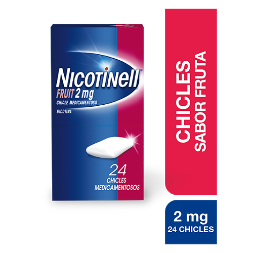 GSK - NICOTINELL NICOTINELL FRUIT 2mg (24 chicles)