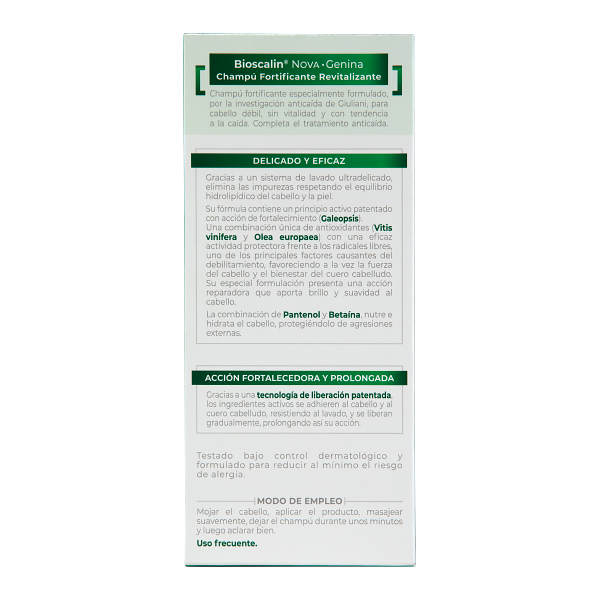 BIOSCALIN NOVA•Genina CHAMPÚ REVITALIZANTE (200ML)