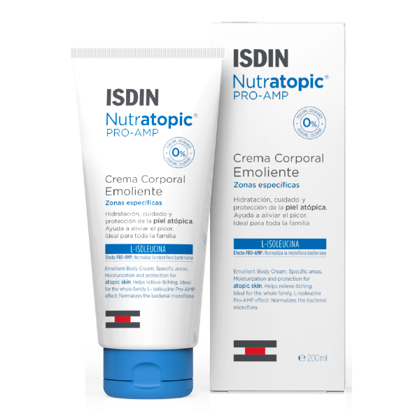 ISDIN Nutratopic Pro-AMP Crema Emoliente CORPORAL (200ml)
