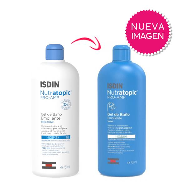 ISDIN NUTRATOPIC Pro-AMP GEL BAÑO EMOLIENTE (750ml)		