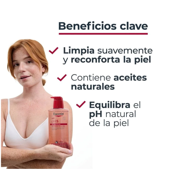EUCERIN OLEOGEL PH5 GEL DE DUCHA RECONFORTANTE (400ML)