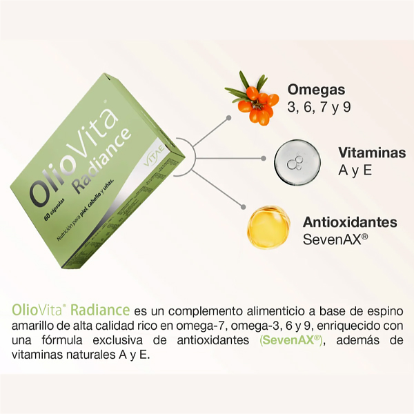 VITAE OLIOVITA RADIANCE (120 VEG.CÁPSULAS)
