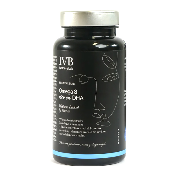 IVB WELLNES OMEGA 3 RICO EN DHA VISIÓN Y SALUD CEREBRAL (30 CAPSULAS)
