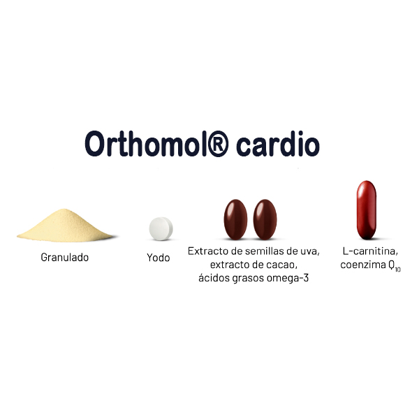 COBAS LABORATORIO ORTHOMOL CARDIO GRANULADO (30 SOBRES +COMPRIMIDO + CAPS.)