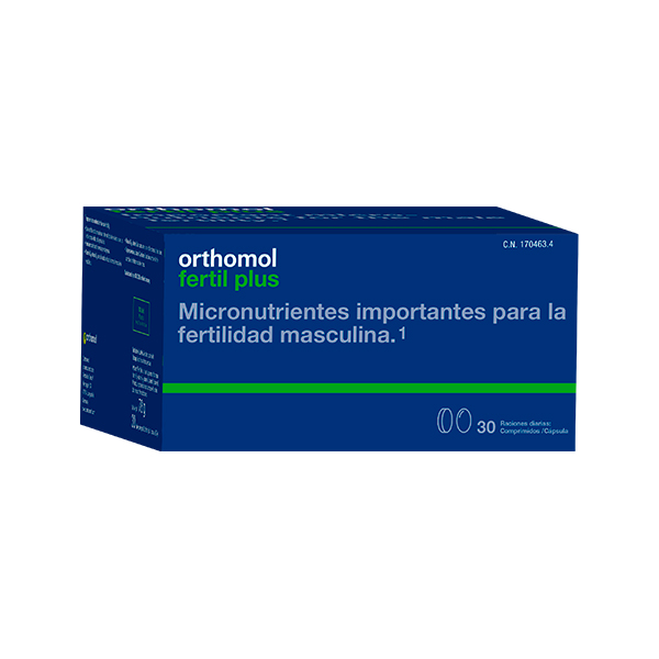 COBAS LABORATORIO ORTHOMOL FÉRTIL PLUS HOMBRE (30 sobres con comprimidos + cápsula)