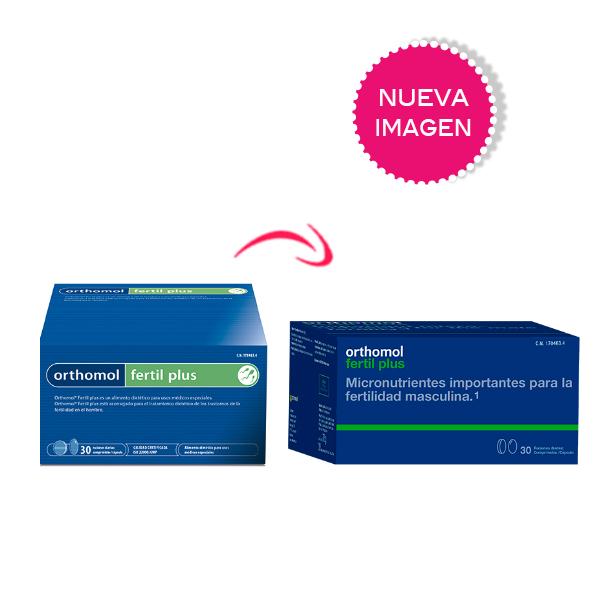 COBAS LABORATORIO ORTHOMOL FÉRTIL PLUS HOMBRE (30 sobres con comprimidos + cápsula)