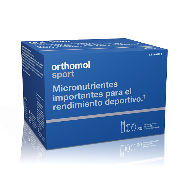 COBAS LABORATORIO ORTHOMOL SPORT (30 viales bebibles + cápsula + comprimido)