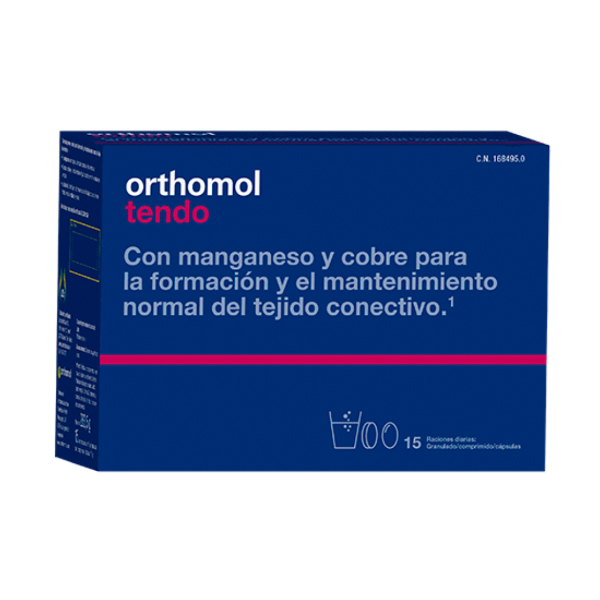 COBAS LABORATORIO ORTHOMOL TENDO GRANULADO (15 sobres)