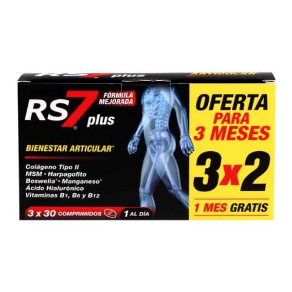 RS7 PACK AHORRO TRIPLO PLUS (3 X 30 COMPRIMIDOS)