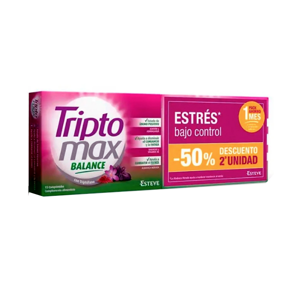 ESTEVE PACK AHORRO TRIPTOMAX BALANCE (2 x 15 CAPSULAS)