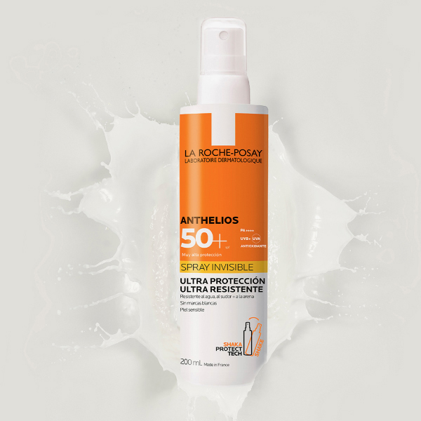 LA ROCHE POSAY PACK ANTHELIOS SPRAY INVISIBLE SPF 50+ (2 UNIDADES x200ML)
