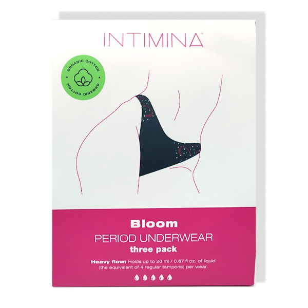 INTIMINA PACK BRAGAS MENSTRUALES BLOOM (TALLA L x 3 UNIDADES)