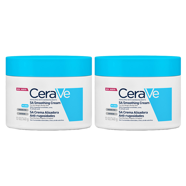 CERAVE PACK CREMA ALISADORA ANTIRRUGOSIDADES (340g x 2 UNIDADES)