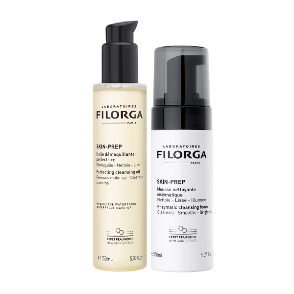 FILORGA PACK DOBLE LIMPIEZA CLEANSING OIL (150ML) + ESPUMA CLEANSER ENZIMATIC (150ML)