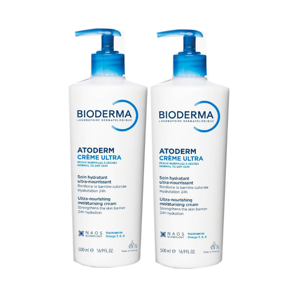 BIODERMA PACK DUPLO ATODERM CREMA ULTRA (2 UNIDADES x500ML) 