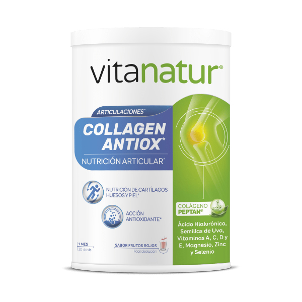 VITANATUR PACK DUPLO COLLAGEN ANTIOX SABOR FRUTOS ROJOS (2 UNIDADES x 360g)