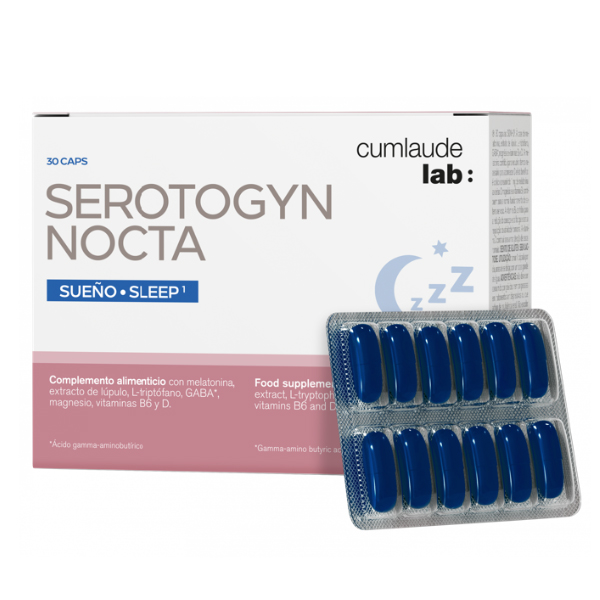 CUMLAUDE LAB PACK DUPLO SEROTOGYN NOCTA (30 CAPSULAS X 2 UNIDADES) + 2 SEMANAS DE REGALO!