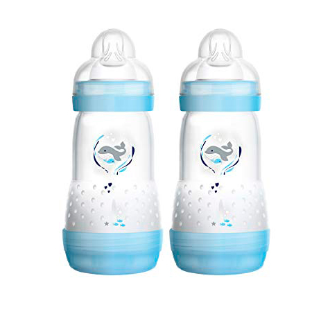 MAM BABY Pack Easy Start™ Biberón Anticólico +2M (2 UNIDADES x 260ml)