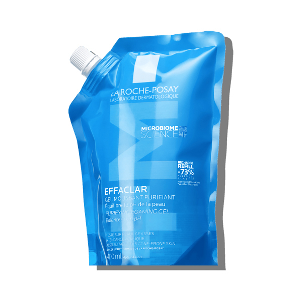 LA ROCHE POSAY PACK EFFACLAR GEL LIMPIADOR PURIFICANTE +M (400ML) + RECARGA (400ML)