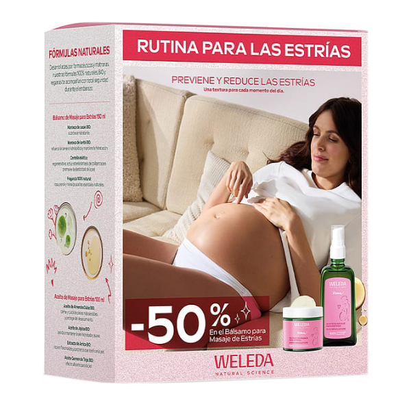 WELEDA PACK ESTRIAS ACEITE + BÁLSAMO (50% DTO) NOVEDAD!